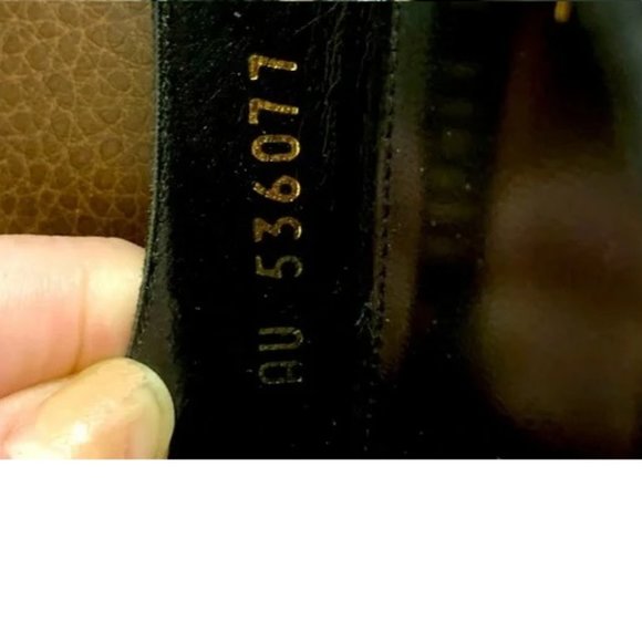 SAINT LAURENT Suede Opyum Monogramme Ankle Strap Pumps 85mm USED SZ 37.5 - Picture 5 of 16